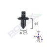 CLIPS FIXARE PENTRU LEXUS/SUZUKI/TOYOTA/VOLVO 7.5X15MM - NEGRU SET 10 BUC 62008