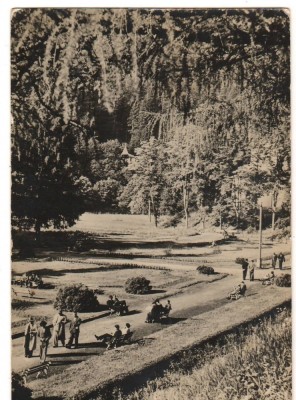 CPI B14294 CARTE POSTALA - SLANIC MOLDOVA. VEDERE DIN PARC, RPR foto
