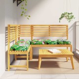 vidaXL Pernuțe de palet viaXL pentru șezlong 6 bucăți Tropical Jungle 40x40x8 cm, fabrică Oxford