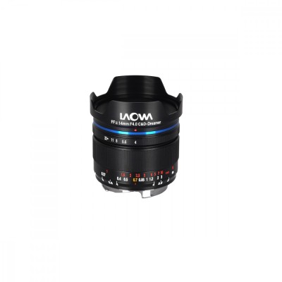 Obiectiv Manual Venus Optics Laowa 14mm F4 Full Frame RL Zero-D foto