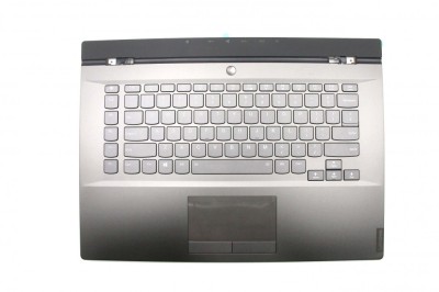 Carcasa superioara palmrest cu tastatura Laptop, Lenovo, Legion Y740-15IRHg Type 81UH, 5CB0S16420, iluminata RGB, layout US foto