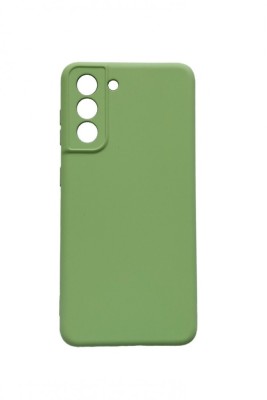 Husa telefon compatibila cu Samsung Galaxy S21, Verde, Cu interior de catifea, 243HT foto