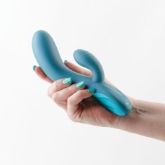 Vibrator rafinat din silicon, cu stimulator clitoridian Royals - Regent -