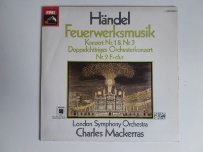 H&amp;auml;ndel, London Symphony Orchestra, Charles Mackerras &amp;ndash; Feuerwerksmusik, vinil foto