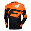 MBS Tricou motocross/enduro Ufo Plast Mizar, portocaliu/negru, M, Cod Produs: MG04436FM