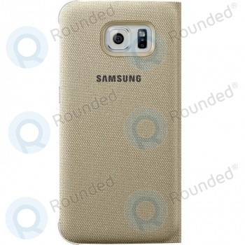 Portofel Samsung Galaxy S6 Flip p&amp;acirc;nză auriu (EF-WG920BFEGWW) foto