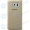 Portofel Samsung Galaxy S6 Flip p&acirc;nză auriu (EF-WG920BFEGWW)