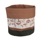Cumpara ieftin Cos textil multicolor Ciupercute &Oslash; 15x16 cm