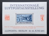 VIGNETA LUPOSTA BERLIN 10-13 IUNIE 1971 DANTELA TĂ -MNH