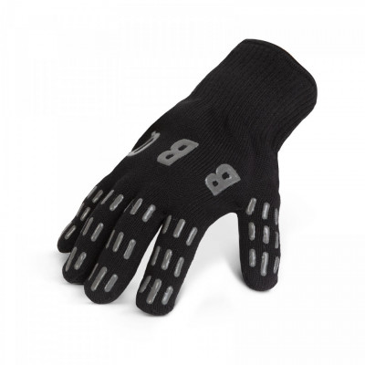 Mănuși pentru grătar rezistente la căldură - negre foto