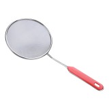 Paleta strecuratoare, inox, 16 cm - Zokura, cu maner, fructe