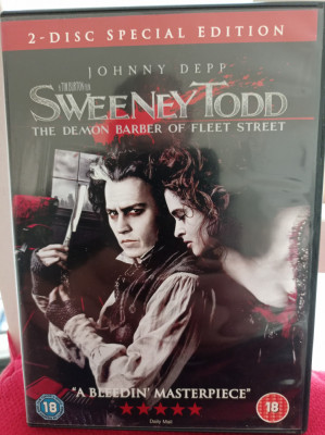 DVD - Sweeney Todd - engleza foto