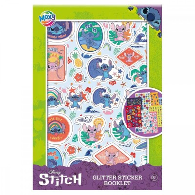 Abtibilduri cu sclipici - Stitch foto