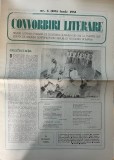 Convorbiri Literare nr. 6 iunie 1981, Almanah Bibliofilie, 15 pagini, 50x30 cm, romana, brosate