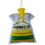Capcana Muste Homevo, Atractant Eficient, Ferme, Curti, Gradini, Ecologica, Non-Toxica, Usor de Utilizat