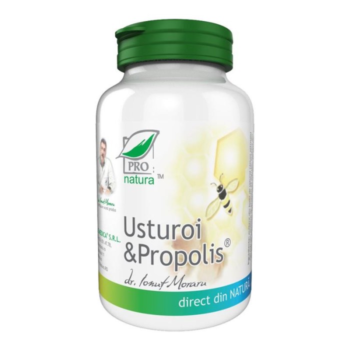 Usturoi &amp; Propolis 150 capsule Medica
