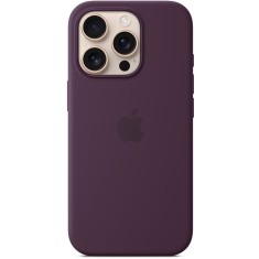 Husa de protectie Apple Silicone Case with MagSafe pentru iPhone 16 Pro - Plum