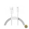 Cablu Date si Incarcare USB-A - microUSB Baseus Superior Series 18W 2m Alb CAMYS-A02