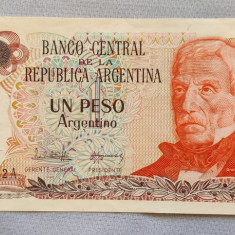 Argentina - 1 Peso Argentino ND (1983-1984) s262A