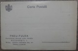 Carte postala reclama Compania Pneu Fulda// anii &#039;30