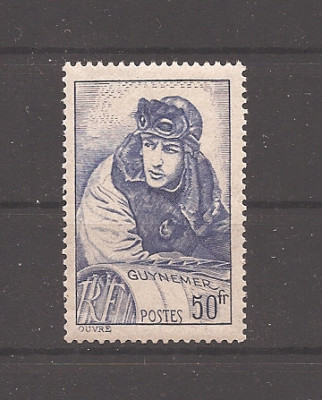 Franta 1940 - Georges Guynemer, 1894-1917 , MNH foto