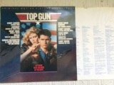 top gun 1986 Original Motion Picture Soundtrack various &lrm;disc vinyl lp muzica synth pop hard rock cbs cu insert VG+