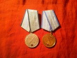 2 Medalii Meritul Militar RPR , cl 1 si cl 2