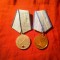 2 Medalii Meritul Militar RPR , cl 1 si cl 2
