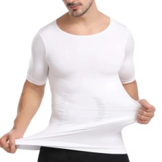 Tricou de slabit pentru barbati Slim&amp;#039;n Lift, grad de compresie 140D foto