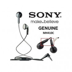 Casti HandsFree Sony MH410c Stereo (3.5mm) Negru Original