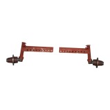 Set fuzete echipate cu butuci stanga/dreapta pentru punte fata U-445, Fiat