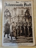 Revista nazista austria 23 marie 1939-foto adolf hitler,hitler la praga,berlin