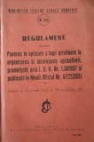 Regulament punere &icirc;n aplicare Lege organizare și &icirc;ncurajare Agriculturii (1937)