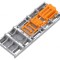Adaptor şină PTFIX TS35 gri