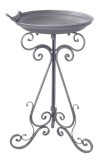 Baie pasarele cu picior din fier forjat antik grey AJA409