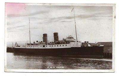 Carte postala R.M.S. Paris - 1956 - circulata A024 foto