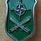 QW9 N2 72 - insigna - militar - misiune NATO in Europa