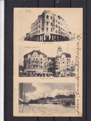 ORADEA PALATUL APOLLO PALATUL VULTURUL GARA ORADEA CIRCULATA foto