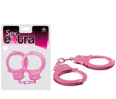CĂTUȘE METALICE PUTERNICE ROZ - SEX EXTRA