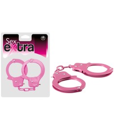 CĂTUȘE METALICE PUTERNICE ROZ - SEX EXTRA