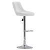 SCAUNE DE BAR ABS 225 ALB