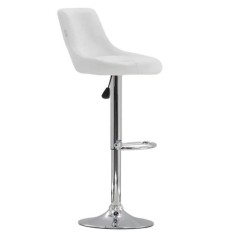 SCAUNE DE BAR ABS 225 ALB