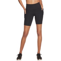 Pantaloni scurti Skechers Go Walk High Waisted Walk Short W2SH40-BLK negru foto