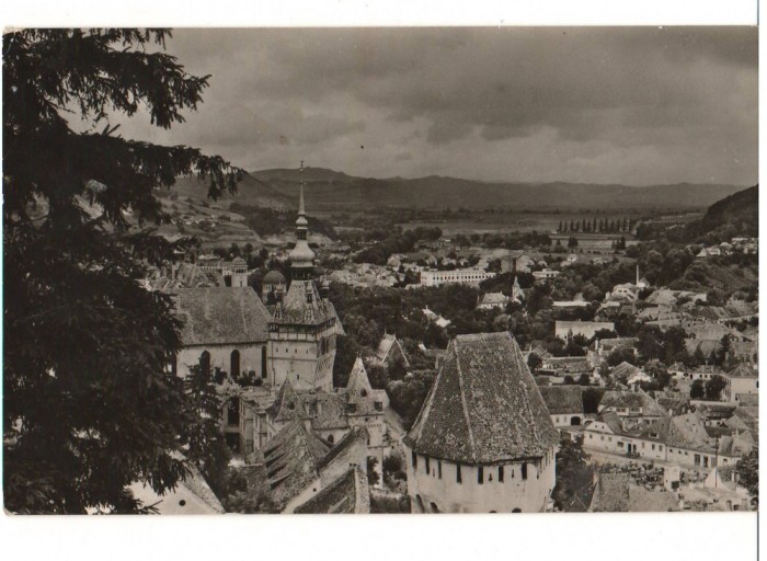 CPIB 15801 CARTE POSTALA - VEDERE DIN SIGHISOARA, RPR
