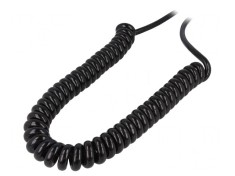 Cablu Spiral H07BQ-F 4G1.5mm2 Neecranat PUR Negru foto