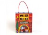 Micul Meu Oras - Pompierii, Kreativ - Carte, Tren Lemn, Puzzle, Figurine, Joc Potrivire, Statie Pompieri