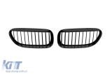 Grile rinichi negre potrivite pentru BMW Seria 6 E63 coupe, E64 cabrio 2004-2011 Performance AutoTuning