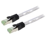 Cabluri de rețea Goobay S/FTP Cat 8 5m LSZH gri 24AWG