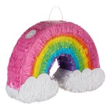 Pinata Curcubeu pentru Petrecere, 45x10x33cm, Multicolor, CMCLASS