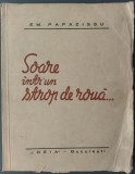 Cumpara ieftin EM. PAPAZISSU - SOARE INTR&#039;UN STROP DE ROUA... (VERSURI, EDITURA &quot;IDEIA&quot; - BUCURESTI 1938)